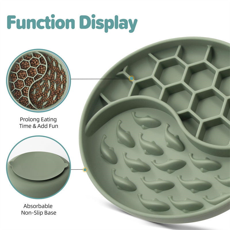 Dog Slow Feeder Bowl