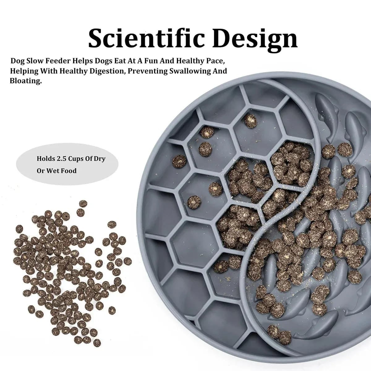 Dog Slow Feeder Bowl
